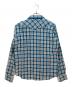 IRON HEART (アイアンハート) チェックシャツ ブルー×ホワイト サイズ:XL：10000円