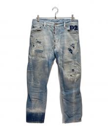 DSQUARED2（ディースクエアード）の古着「DSQUARED2 Tidy Biker Jean」｜インディゴ