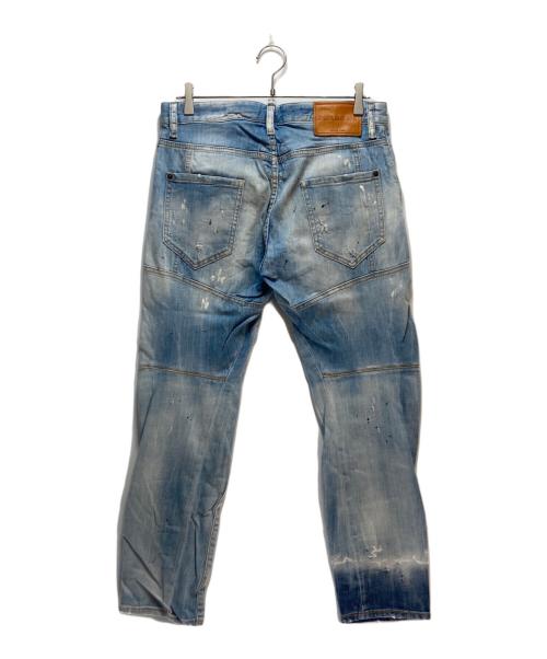 DSQUARED2（ディースクエアード）DSQUARED2 (ディースクエアード) DSQUARED2 Tidy Biker Jean インディゴ サイズ:46の古着・服飾アイテム