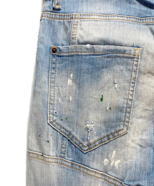 DSQUARED2（ディースクエアード）DSQUARED2 (ディースクエアード) DSQUARED2 Tidy Biker Jean インディゴ サイズ:46の古着・服飾アイテム