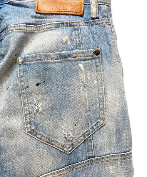 DSQUARED2（ディースクエアード）DSQUARED2 (ディースクエアード) DSQUARED2 Tidy Biker Jean インディゴ サイズ:46の古着・服飾アイテム
