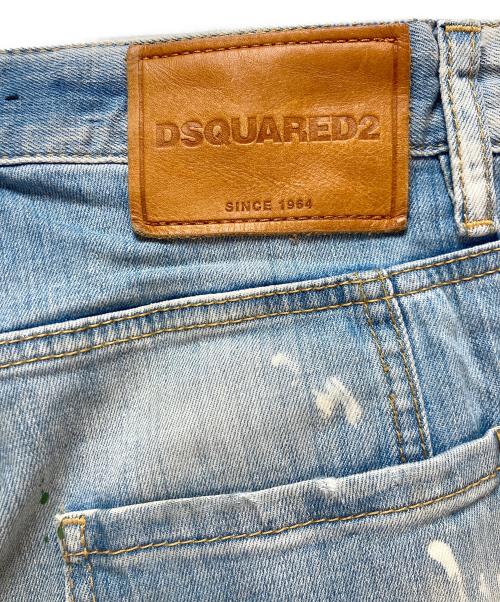 DSQUARED2（ディースクエアード）DSQUARED2 (ディースクエアード) DSQUARED2 Tidy Biker Jean インディゴ サイズ:46の古着・服飾アイテム