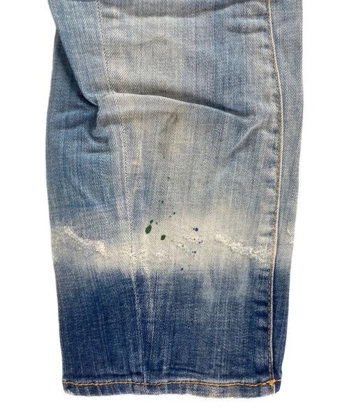 DSQUARED2（ディースクエアード）DSQUARED2 (ディースクエアード) DSQUARED2 Tidy Biker Jean インディゴ サイズ:46の古着・服飾アイテム