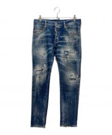 DSQUARED2（ディースクエアード）の古着「DSQUARED2 Skater Jean」｜インディゴ