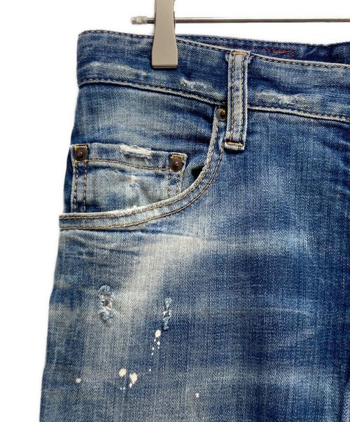 DSQUARED2（ディースクエアード）DSQUARED2 (ディースクエアード) DSQUARED2 Skater Jean インディゴ サイズ:46の古着・服飾アイテム