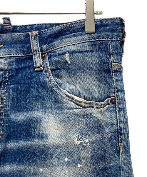 DSQUARED2（ディースクエアード）DSQUARED2 (ディースクエアード) DSQUARED2 Skater Jean インディゴ サイズ:46の古着・服飾アイテム