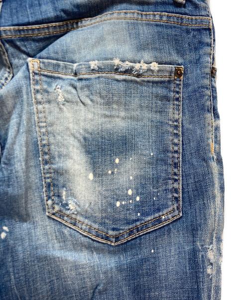 DSQUARED2（ディースクエアード）DSQUARED2 (ディースクエアード) DSQUARED2 Skater Jean インディゴ サイズ:46の古着・服飾アイテム