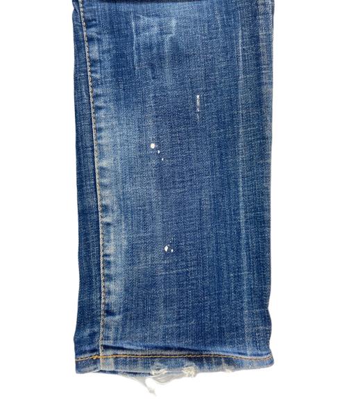 DSQUARED2（ディースクエアード）DSQUARED2 (ディースクエアード) DSQUARED2 Skater Jean インディゴ サイズ:46の古着・服飾アイテム