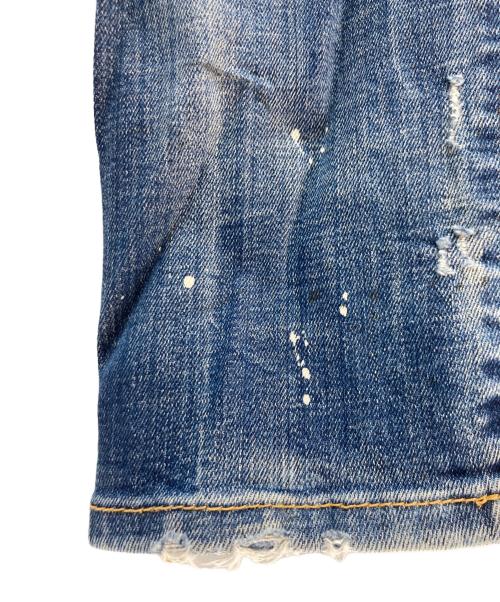 DSQUARED2（ディースクエアード）DSQUARED2 (ディースクエアード) DSQUARED2 Skater Jean インディゴ サイズ:46の古着・服飾アイテム