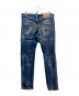 DSQUARED2 (ディースクエアード) DSQUARED2 Skater Jean インディゴ サイズ:46：15000円