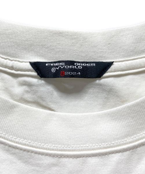 FREE ORDER WORLD（フリーワールドオーダー）FREE ORDER WORLD (フリーワールドオーダー) FVVO Mocking Micky 18 Prohibitions T-Shirt ホワイト サイズ:Lの古着・服飾アイテム
