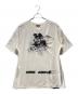 FREE ORDER WORLD（フリーワールドオーダー）の古着「FVVO Mocking Micky 18 Prohibitions T-Shirt」｜ホワイト