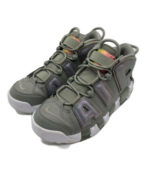 NIKE（ナイキ）NIKE (ナイキ) NIKE AIR MORE UPTEMPO DARK STUCCO オリーブ サイズ:26cmの古着・服飾アイテム