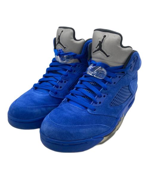 NIKE（ナイキ）NIKE (ナイキ) AIR JORDAN5 ブルー サイズ:26の古着・服飾アイテム