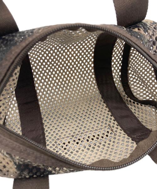 SUPREME（シュプリーム）SUPREME (シュプリーム) SUPREME Mesh Mini Duffle Bag ブラウン×カーキの古着・服飾アイテム