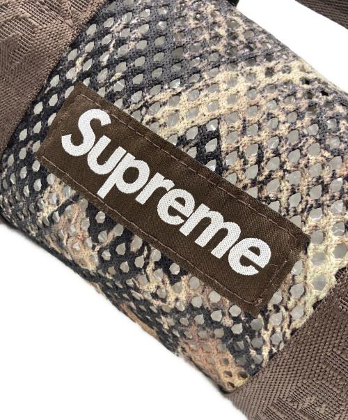 SUPREME（シュプリーム）SUPREME (シュプリーム) SUPREME Mesh Mini Duffle Bag ブラウン×カーキの古着・服飾アイテム