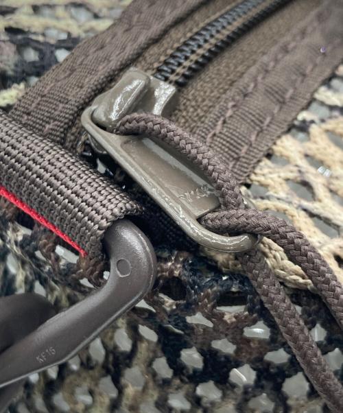 SUPREME（シュプリーム）SUPREME (シュプリーム) SUPREME Mesh Mini Duffle Bag ブラウン×カーキの古着・服飾アイテム