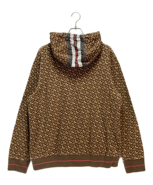 BURBERRY LONDON（バーバリーロンドン）BURBERRY LONDON (バーバリーロンドン) BURBERRY LONDON プルオーバーパーカー ブラウン×ネイビー サイズ:Lの古着・服飾アイテム