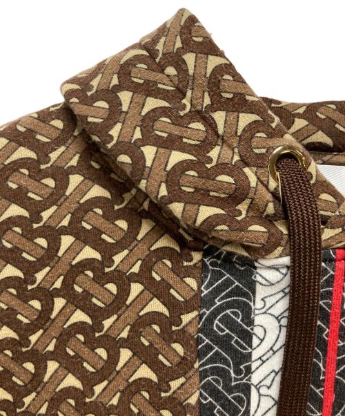 BURBERRY LONDON（バーバリーロンドン）BURBERRY LONDON (バーバリーロンドン) BURBERRY LONDON プルオーバーパーカー ブラウン×ネイビー サイズ:Lの古着・服飾アイテム