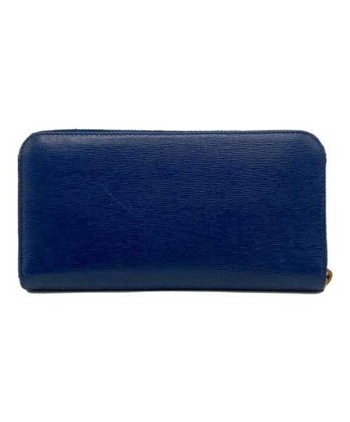 PRADA（プラダ）PRADA (プラダ) PRADA サフィアーノ 長財布 ネイビーの古着・服飾アイテム