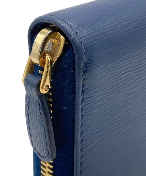 PRADA（プラダ）PRADA (プラダ) PRADA サフィアーノ 長財布 ネイビーの古着・服飾アイテム