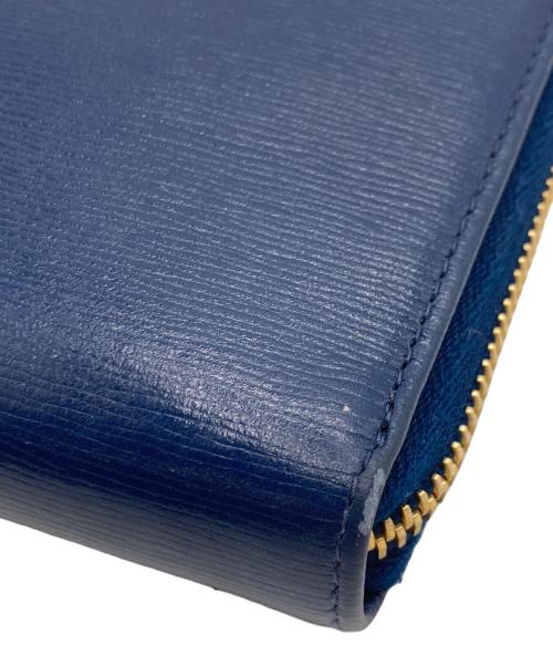 PRADA（プラダ）PRADA (プラダ) PRADA サフィアーノ 長財布 ネイビーの古着・服飾アイテム