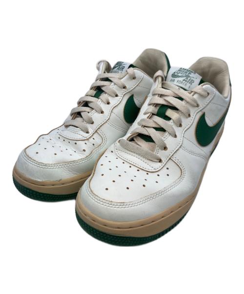 NIKE（ナイキ）NIKE (ナイキ) WMNS AIR FORCE 1 グリーン×ホワイト サイズ:24.5の古着・服飾アイテム