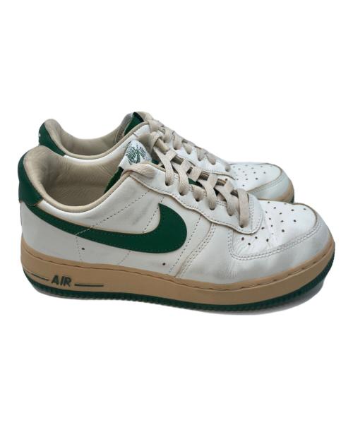 NIKE（ナイキ）NIKE (ナイキ) WMNS AIR FORCE 1 グリーン×ホワイト サイズ:24.5の古着・服飾アイテム