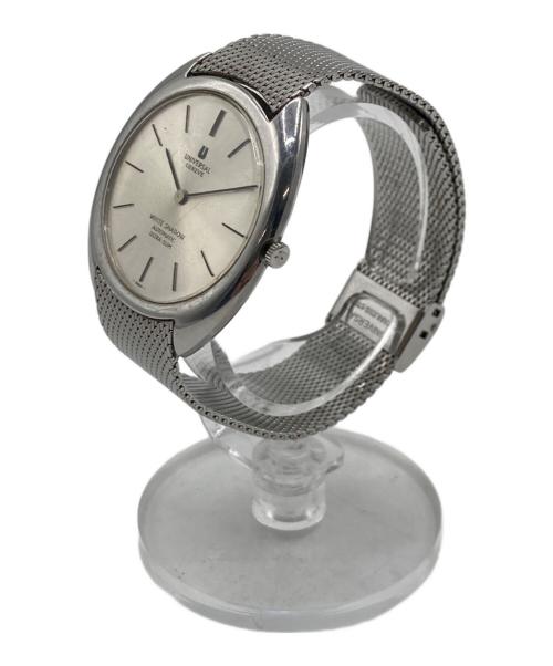 UNIVERSAL GENEVE（ユニヴァーサルジュネーブ）UNIVERSAL GENEVE (ユニヴァーサルジュネーブ) UNIVERSAL GENEVE White Shadow ULTRA-SLIM 腕時計 ホワイトの古着・服飾アイテム