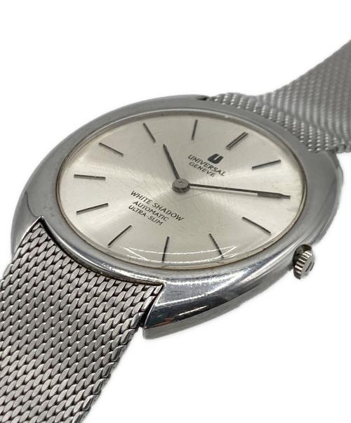 UNIVERSAL GENEVE（ユニヴァーサルジュネーブ）UNIVERSAL GENEVE (ユニヴァーサルジュネーブ) UNIVERSAL GENEVE White Shadow ULTRA-SLIM 腕時計 ホワイトの古着・服飾アイテム