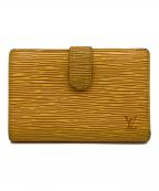 LOUIS VUITTONルイ ヴィトン）の古着「エピ ポルト モネ・ビエ ヴィエノワ」｜イエロー