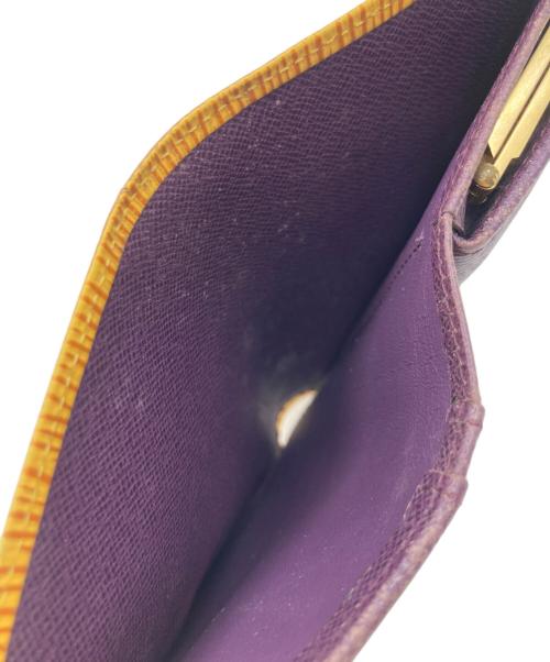 LOUIS VUITTON（ルイ ヴィトン）LOUIS VUITTON (ルイ ヴィトン) エピ ポルト モネ・ビエ ヴィエノワ イエローの古着・服飾アイテム