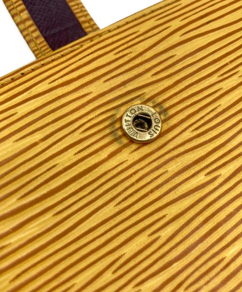 LOUIS VUITTON（ルイ ヴィトン）LOUIS VUITTON (ルイ ヴィトン) エピ ポルト モネ・ビエ ヴィエノワ イエローの古着・服飾アイテム