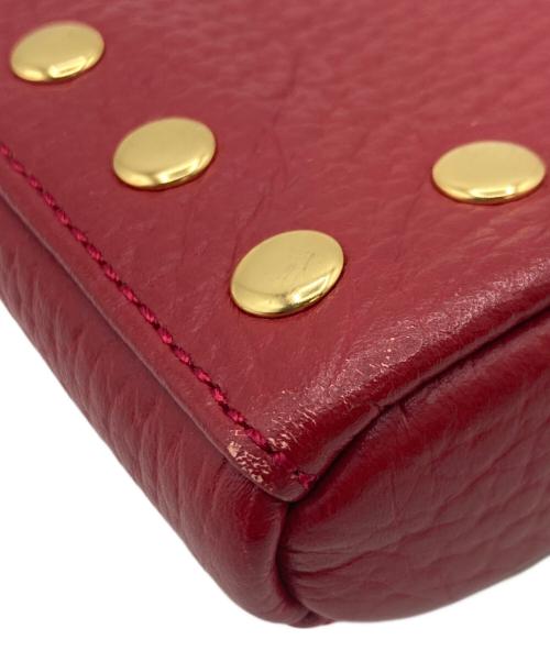 BURBERRY BLUE LABEL（バーバリー ブルー レーベル）BURBERRY BLUE LABEL (バーバリー ブルー レーベル) BURBERRY BLUE LABEL ショルダーポーチ レッドの古着・服飾アイテム