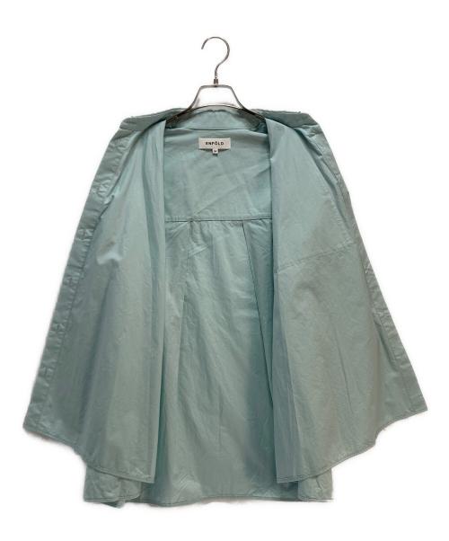 ENFOLD（エンフォルド）ENFOLD (エンフォルド) COブロード BASIC SHIRT スカイブルー サイズ:38の古着・服飾アイテム