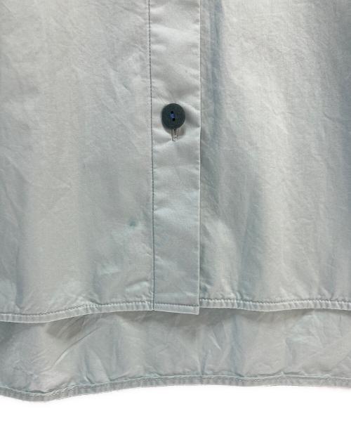 ENFOLD（エンフォルド）ENFOLD (エンフォルド) COブロード BASIC SHIRT スカイブルー サイズ:38の古着・服飾アイテム
