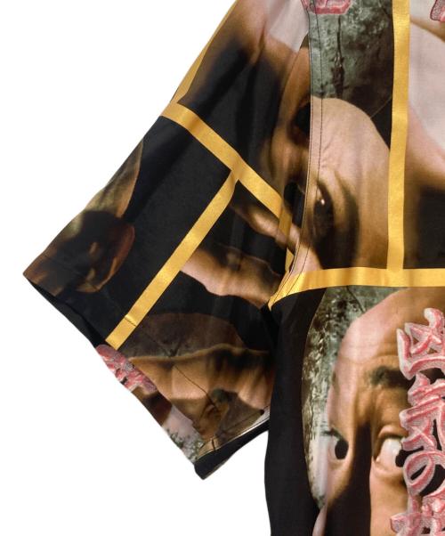 WACKO MARIA（ワコマリア）WACKO MARIA (ワコマリア) WACKO MARIA 凶器の桜 HAWAIIAN SHIRT ブラック×イエロー サイズ:Lの古着・服飾アイテム