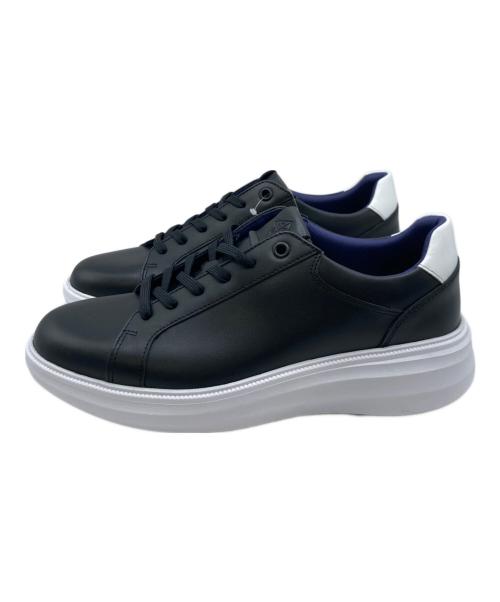 stefano rossi（ステファノロッシ）stefano rossi (ステファノロッシ) KYLON SNEAKER ブラック×ホワイト サイズ:26の古着・服飾アイテム