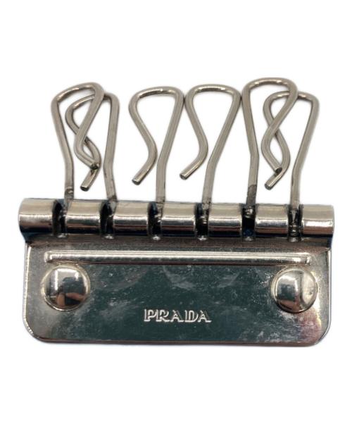 PRADA（プラダ）PRADA (プラダ) 6連キーケース コバルトブルーの古着・服飾アイテム