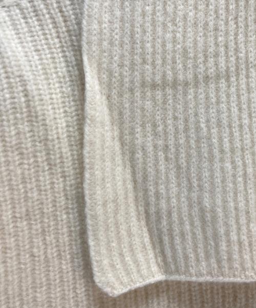 nicholson and nicholson（ニコルソンアンドニコルソン）nicholson and nicholson (ニコルソンアンドニコルソン) nicholson and nicholson（ニコルソンアンドニコルソン）ARRAN セーラーカラーカーディガン ホワイト サイズ:38 未使用品の古着・服飾アイテム