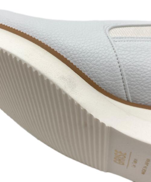 Le Talon GRISE（ル タロン グリーズ）Le Talon GRISE (ル タロン グリーズ) Le Talon GRISE スリッポン ホワイト サイズ:Lの古着・服飾アイテム