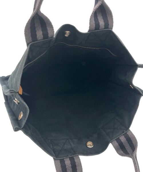 HERMES（エルメス）HERMES (エルメス) HERMES フールトゥ PM トートバッグ ブラック×グレーの古着・服飾アイテム