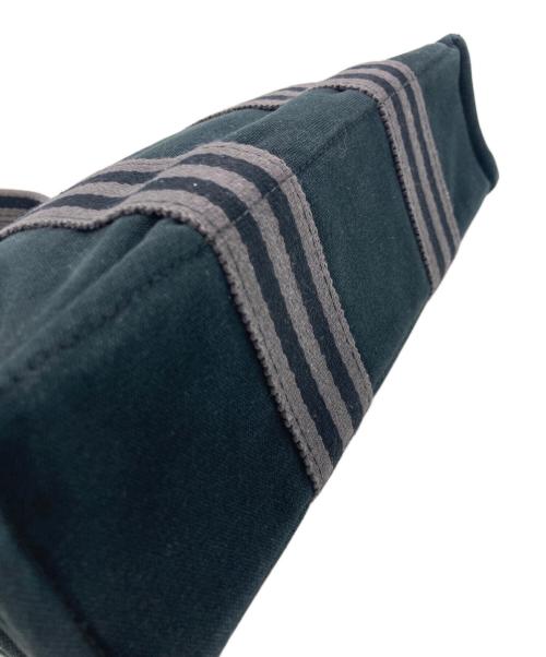 HERMES（エルメス）HERMES (エルメス) HERMES フールトゥ PM トートバッグ ブラック×グレーの古着・服飾アイテム