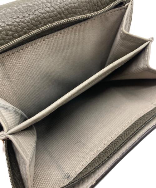 FURLA（フルラ）FURLA (フルラ) FURLA DAFNE 3つ折り財布 オリーブの古着・服飾アイテム