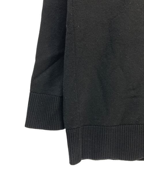 BURBERRY LONDON（バーバリーロンドン）BURBERRY LONDON (バーバリーロンドン) BURBERRY LONDON LOVE オーバーサイズ クルーネックニット ブラック サイズ:XSの古着・服飾アイテム