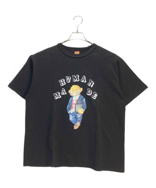 HUMAN MADE（ヒューマンメイド）HUMAN MADE (ヒューマンメイド) HUMAN MADE(ヒューマンメイド) 半袖Tシャツ ブラック サイズ:Mの古着・服飾アイテム