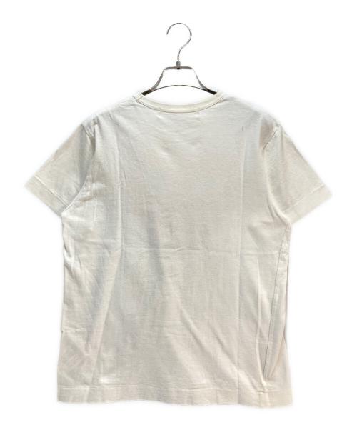 PLAY COMME des GARCONS（プレイコムデギャルソン）PLAY COMME des GARCONS (プレイコムデギャルソン) PLAY COMME des GARCONS（プレイコムデギャルソン）半袖Tシャツ ホワイト×レッド サイズ:Mの古着・服飾アイテム