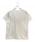 PLAY COMME des GARCONS (プレイコムデギャルソン) PLAY COMME des GARCONS（プレイコムデギャルソン）半袖Tシャツ ホワイト×レッド サイズ:M：5000円
