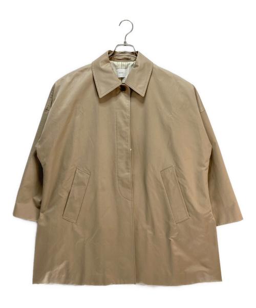 Spick and Span（スピック＆スパン）Spick and Span (スピック＆スパン) Spick and Span （スピック&スパン）T/Cギャバステンカラーハーフコート ベージュ サイズ:36 未使用品の古着・服飾アイテム