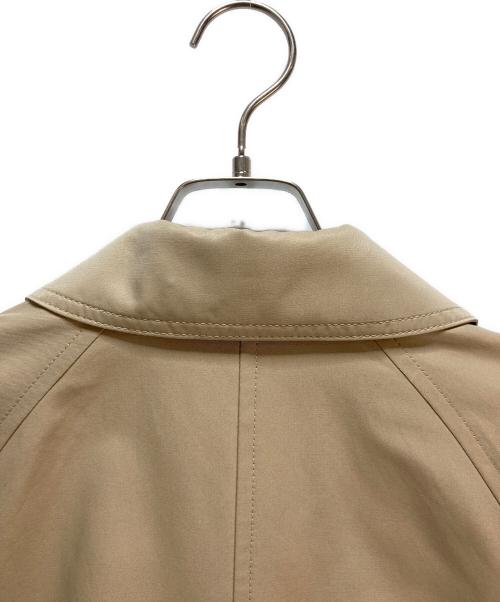 Spick and Span（スピック＆スパン）Spick and Span (スピック＆スパン) Spick and Span （スピック&スパン）T/Cギャバステンカラーハーフコート ベージュ サイズ:36 未使用品の古着・服飾アイテム